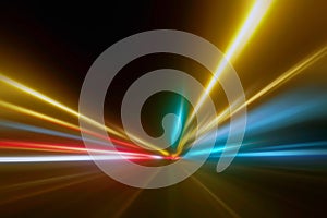 Light Trails in the Dark,ÃÂ Traffic Light trails,ÃÂ AbstractÃÂ Traffic Lines Background photo